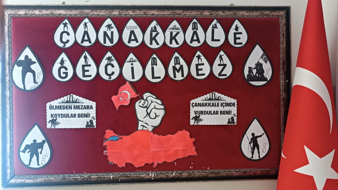 18 MART ÇANAKKALE ŞEHİTLERİNİ ANMA TÖRENİMİZDEN